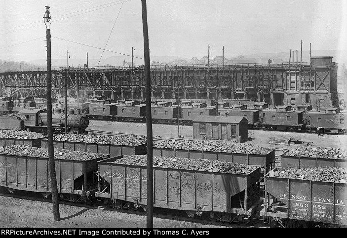 PRR East Altoona Coaling Wharf, 1912